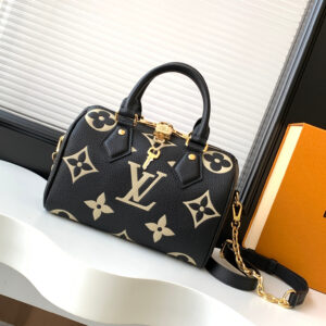 Louis Vuitton Speedy Bandoulière 20 Crossbody Bag in Monogram Empreinte Leather