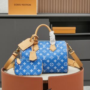 Louis Vuitton Speedy P9 Bandoulière 25 Monogram Leather Bag