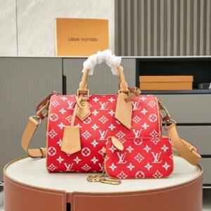 Louis Vuitton Speedy P9 Bandoulière 25 Monogram Leather Crossbody Bag