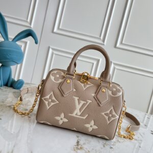 Louis Vuitton Speedy Bandoulière 20 Monogram Empreinte Leather Crossbody Bag