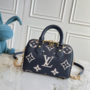 Louis Vuitton Speedy Bandoulière 20 Monogram Empreinte Crossbody Bag