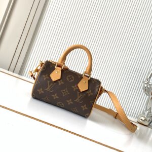 Nano Speedy Monogram Canvas Crossbody Bag