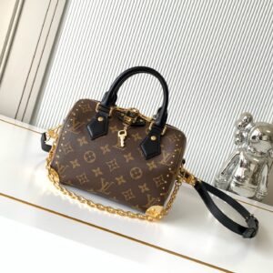 Louis Vuitton Speedy Trunk Monogram Canvas Bag M13146