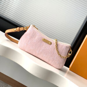 Louis Vuitton Liv Pochette Monogram Denim Crossbody Bag