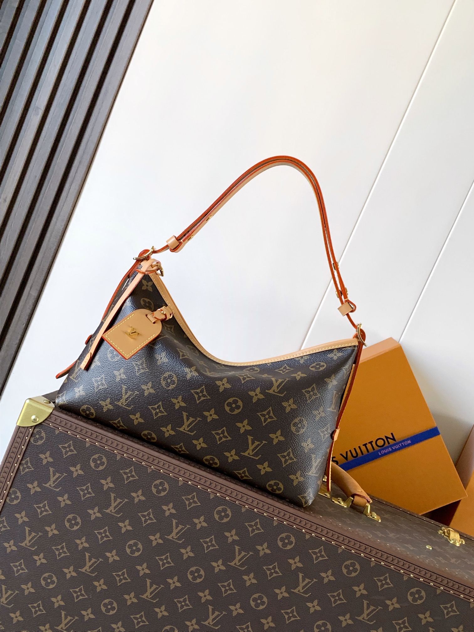 Louis Vuitton CarryAll EastWest Monogram Shoulder Bag