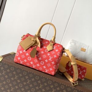 Louis Vuitton Speedy P9 Bandouliere 30 Monogram Leather Handbag