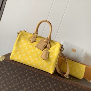 Louis Vuitton Speedy P9 Bandouliere 30 Monogram Leather Handbag