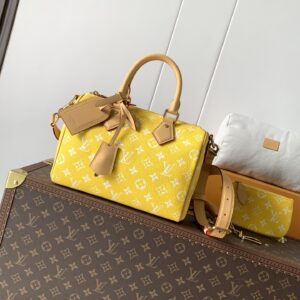 Louis Vuitton Speedy P9 Bandouliere 30 Monogram Leather Shoulder Bag