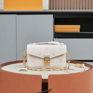 Louis Vuitton Pochette Metis East West Crossbody Bag in Monogram Empreinte Leather