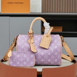 Louis Vuitton Speedy Bandouliere 25 Monogram Leather Crossbody Bag