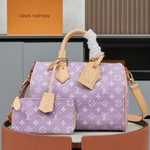 Louis Vuitton Speedy Bandouliere 30 Monogram Leather Crossbody Bag