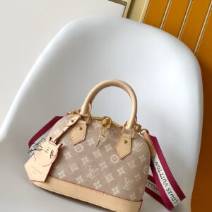 Louis Vuitton Alma BB Meowgram Handbag