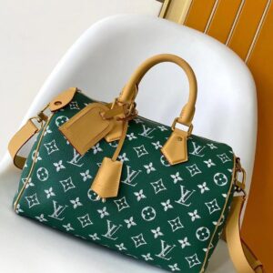 Speedy P9 Bandoulière 30 Monogram Leather Handbag