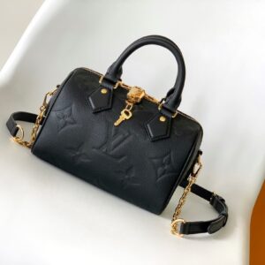 Louis Vuitton Speedy Bandouliere 20 Monogram Empreinte Leather Crossbody Bag