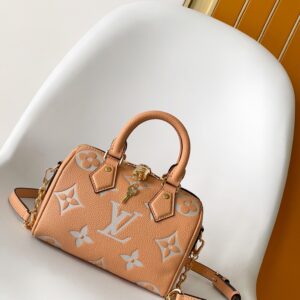 Louis Vuitton Speedy Bandoulière 20 Crossbody Bag in Monogram Empreinte Leather