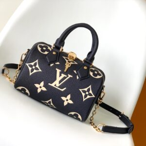 Louis Vuitton Speedy Bandoulière 20 Monogram Empreinte Leather Bag