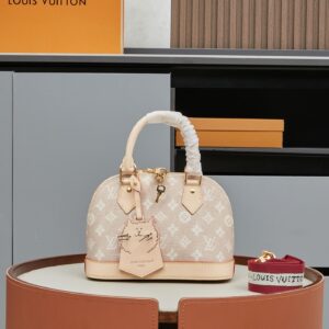 Louis Vuitton Alma BB M25728 Canvas Crossbody Bag