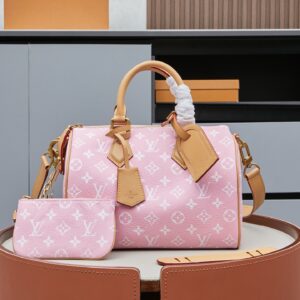 Louis Vuitton Speedy P9 Bandoulière 25 Monogram Leather Shoulder Bag