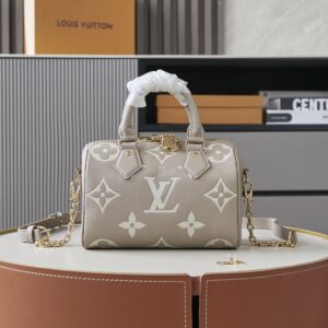 Louis Vuitton Speedy Bandoulière 20 Monogram Empreinte Leather Bag