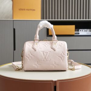 Louis Vuitton Speedy Bandouliere 20 Monogram Empreinte Leather Crossbody Bag