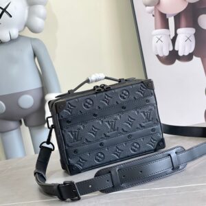 Louis Vuitton Handle Soft Trunk M59163 Monogram Leather Crossbody Bag