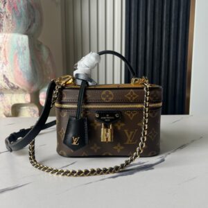 Louis Vuitton Vanity Chain Pouch M47125 Monogram Handbag