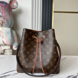 Louis Vuitton NeoNoe Monogram Bucket Crossbody Bag M44887 – Caramel