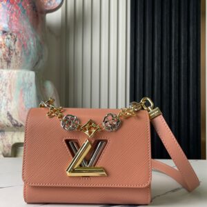 Louis Vuitton Twist Small Handbag in Peach Pink
