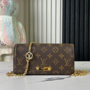 Louis Vuitton Lily WOC Monogram Chain Wallet