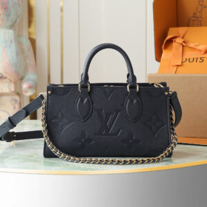Louis Vuitton OnTheGo Small Handbag in Monogram Empreinte Leather