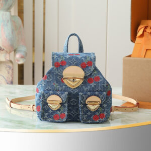 Louis Vuitton Venice NM Monogram Cherry Denim Shoulder Bag