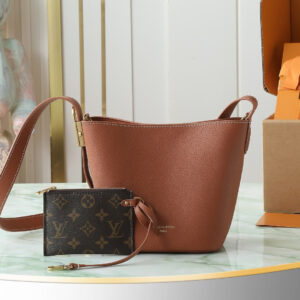 Louis Vuitton All In BB Bucket Bag M14416 in Brown
