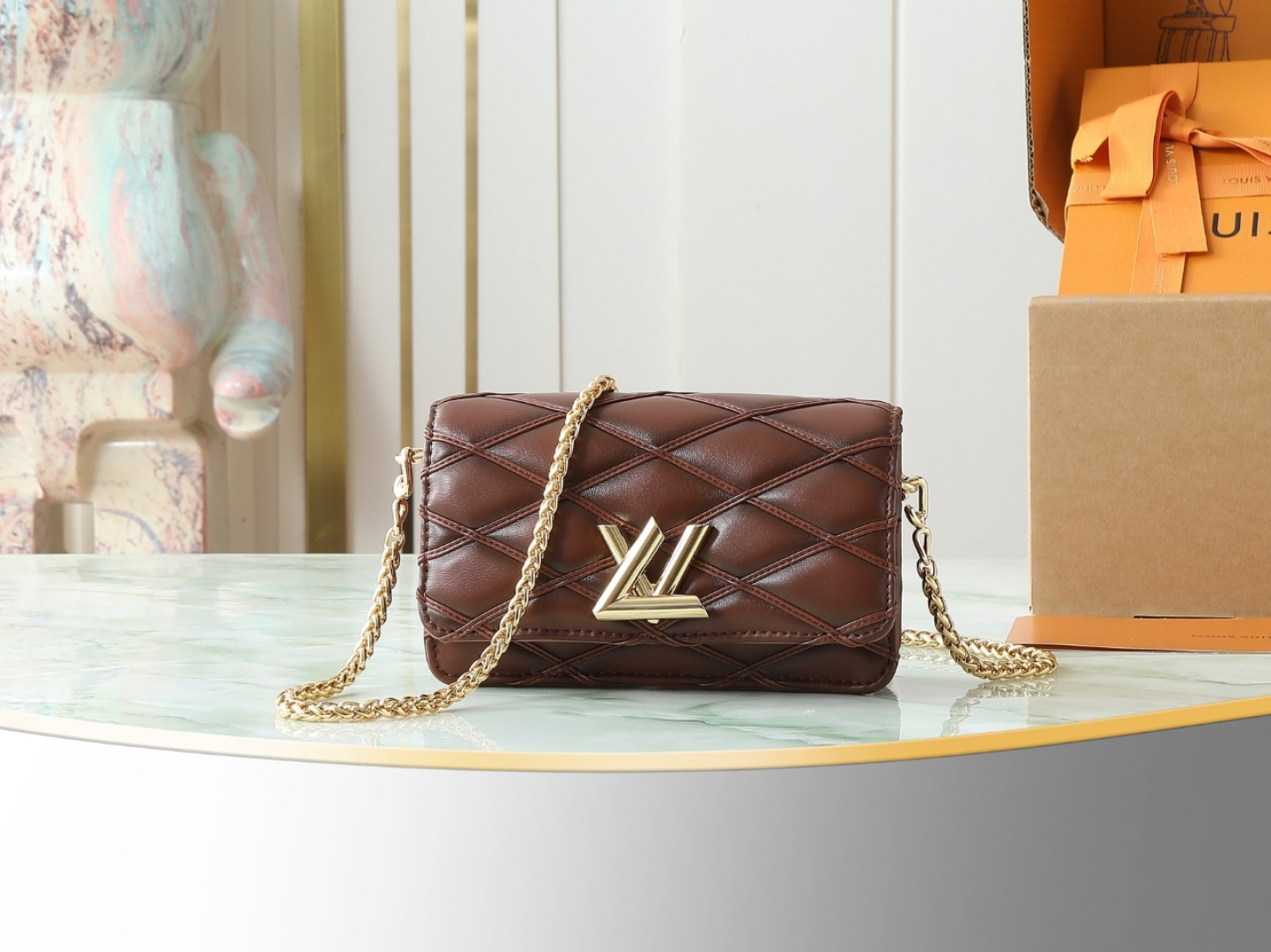 Louis Vuitton Wallet On Chain Go-14 M13841 Crossbody Bag