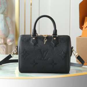 Louis Vuitton Speedy Bandoulière 25 Monogram Empreinte Leather Handbag