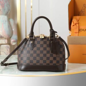Louis Vuitton Alma BB Monogram Canvas Crossbody Bag