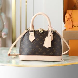 Alma BB Monogram Canvas Crossbody Bag
