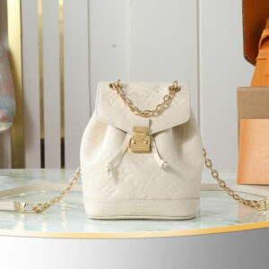 Louis Vuitton Nano Noé Monogram Leather Shoulder Bag