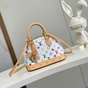 Louis Vuitton Alma BB x Takashi Murakami Monogram Crossbody Bag