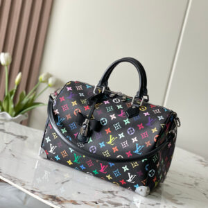 Louis Vuitton x Takashi Murakami Speedy Soft 30 Handbag