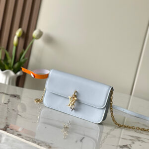 Louis Vuitton LV Bloom Wallet on Chain Crossbody Bag