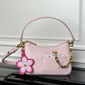 Louis Vuitton x Takashi Murakami M13101 Pink Epi Leather Crossbody Bag