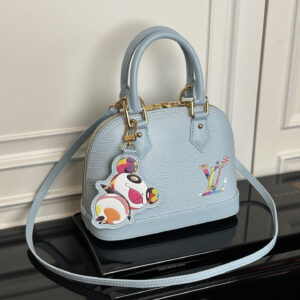 Louis Vuitton x Murakami Alma BB Handbag in Epi Leather