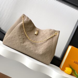 Louis Vuitton Anytime Medium Handbag in Monogram Empreinte Leather