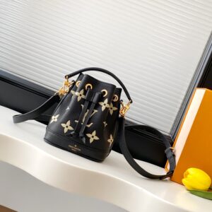 Louis Vuitton Nano Noé M46291 Monogram Empreinte Leather Shoulder Bag