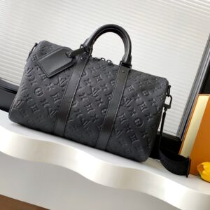 Louis Vuitton Keepall Bandoulière 35 Travel Bag – Monogram Eclipse