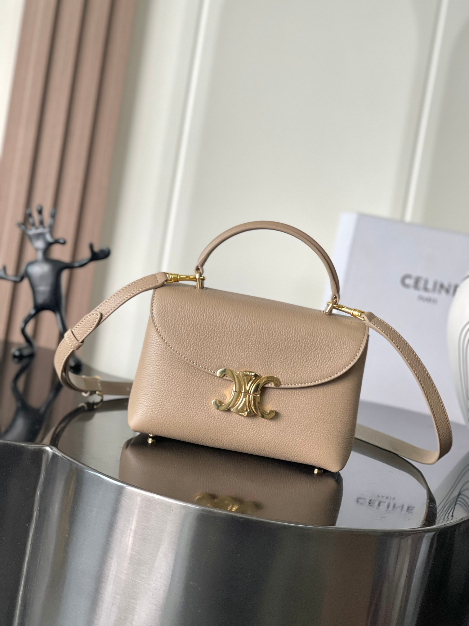 CELINE Teen Nino Soft Calfskin Handbag