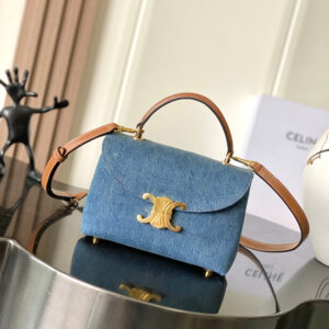 CELINE Teen Nino Denim Handbag