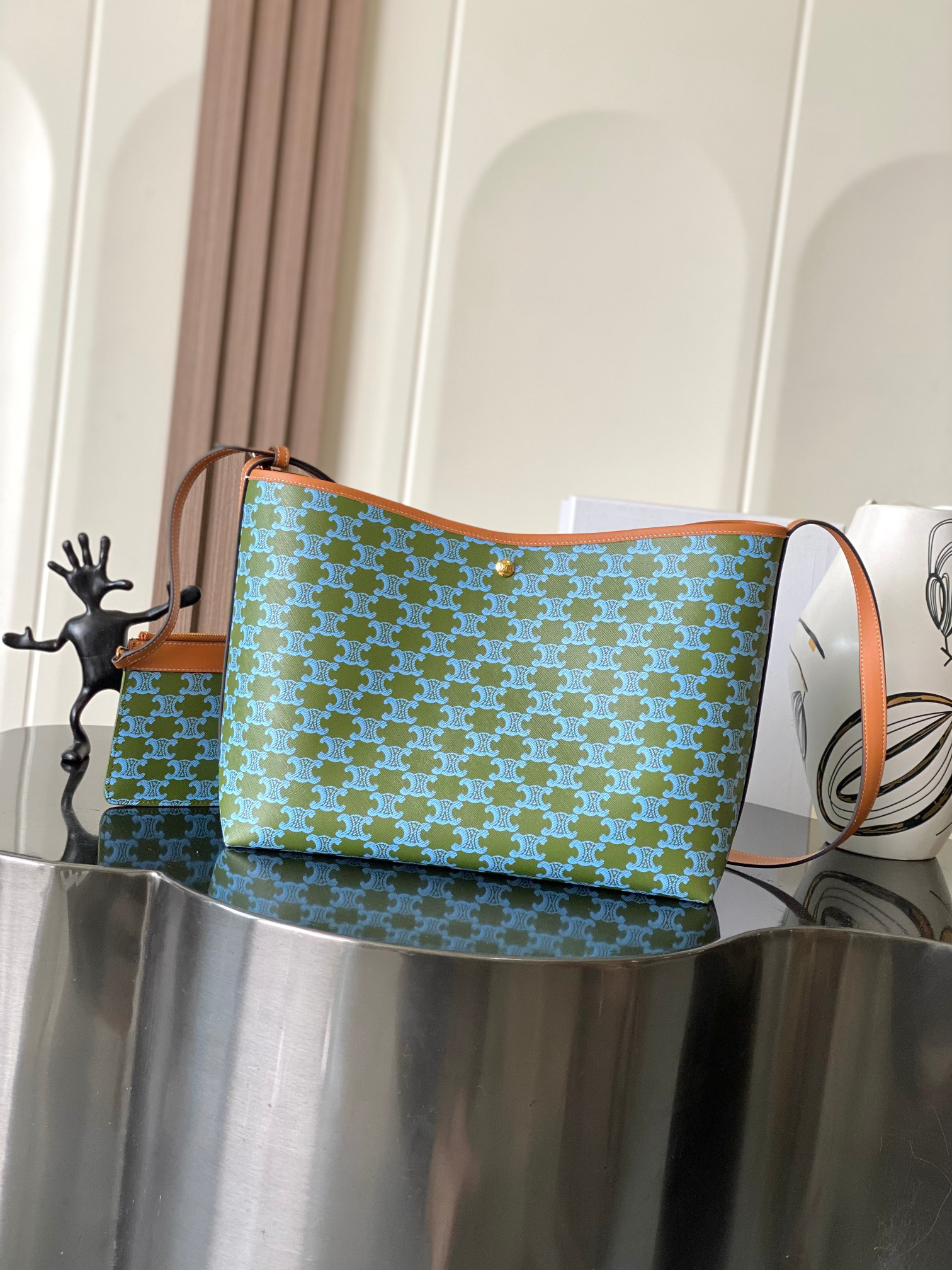 CELINE Soft Shopper Shoulder Bag