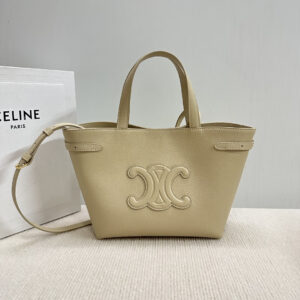 Cabas Anais Textured Leather Tote Bag