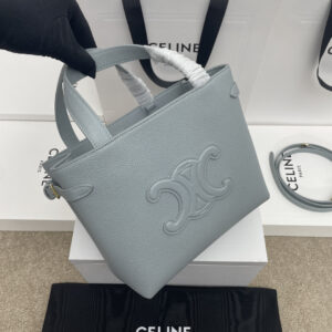 CABAS ANAIS Mini-Grain Leather Handbag